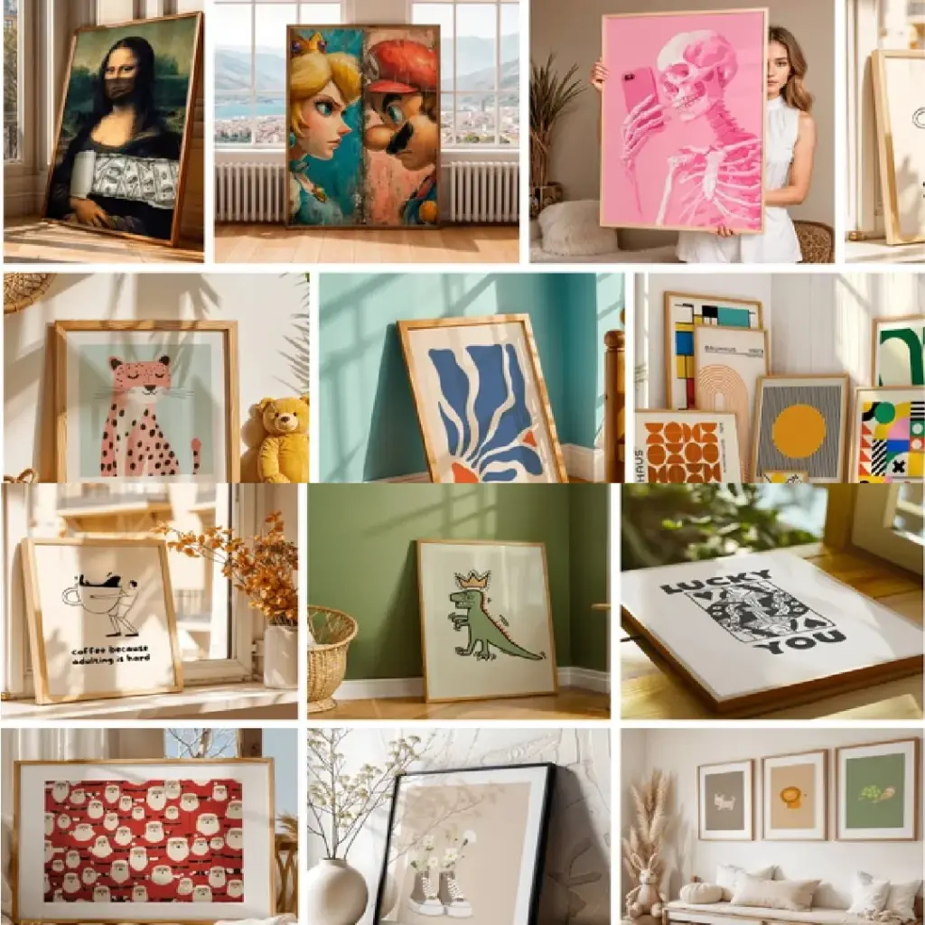 Wall Art Frame Mockups