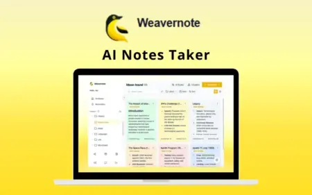 Weavernote AI Notes Taker Feature Image