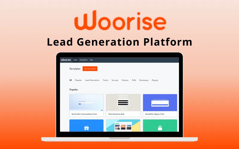Woorise Lead Generation Platform Feature Image