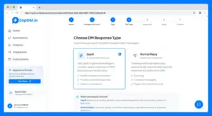 ZapDM DM Automations Types