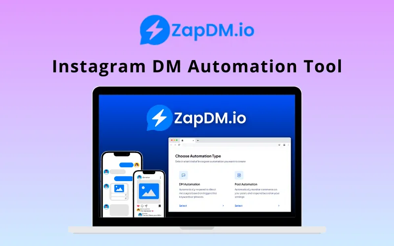 ZapDM - Instagram DM Automation Tool Feature Image