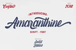 Free Amaranthine Vintage Font Script