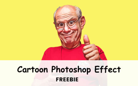 5 Cartoon Photoshop Effects - Freebie