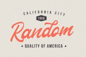 Random Text written using Nathan Font, free vintage script font