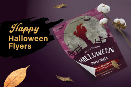 Happy Halloween Flyer Template - Freebie | Extended License