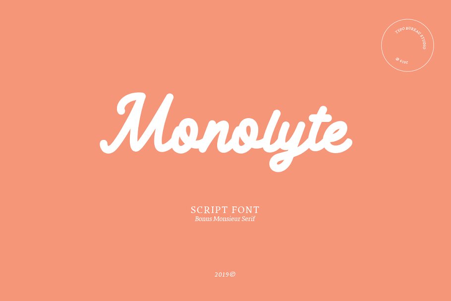 Free Monolyte Script Font