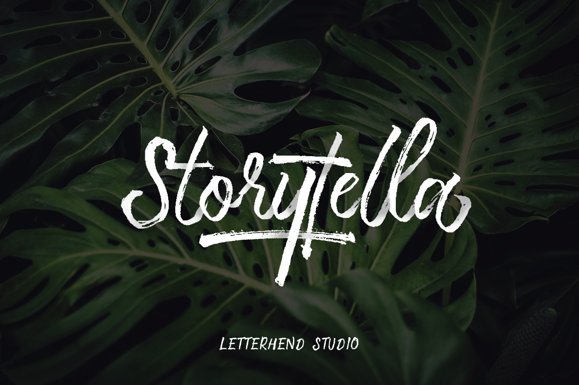 Storytella Free Font Feature Image