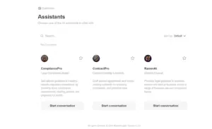 AI Assistants for compliance and generation
