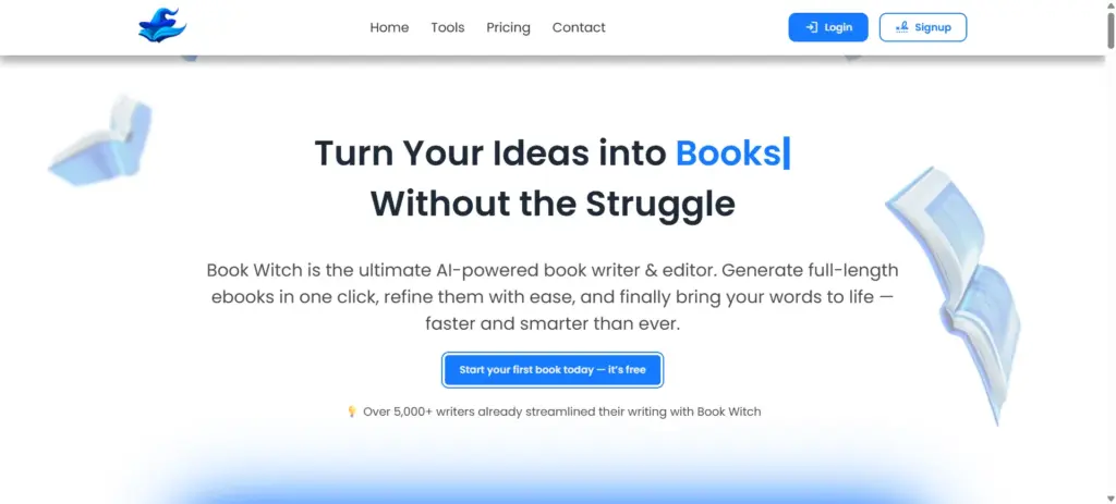 Book Witch AI Book Generator