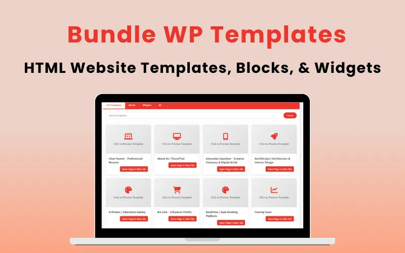 Bundle WP Templates Feature Image