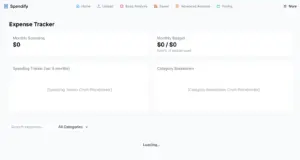 Expense Tracker Feature, AI Financial Analysis Tool