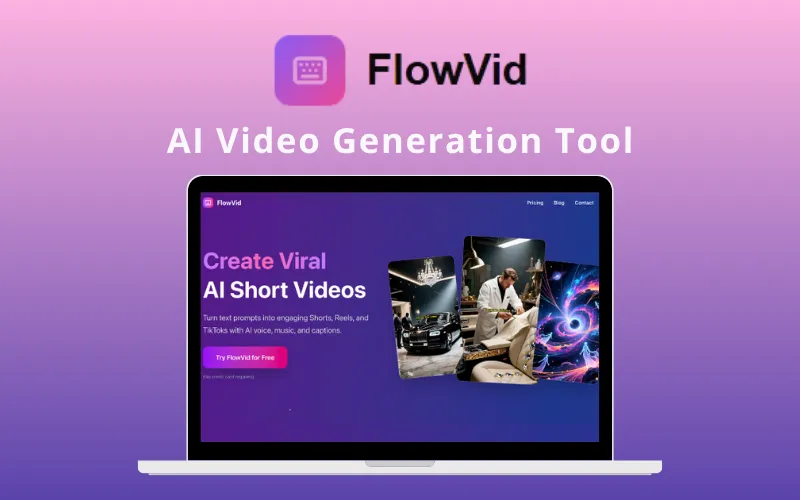 FlowVid AI Video Generation Tool Feature Image