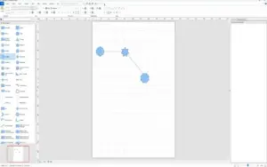 MyDraw - Diagramming software connecting shapes
