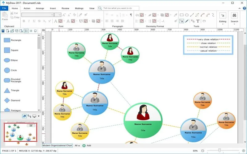 MyDraw-organizational-chart