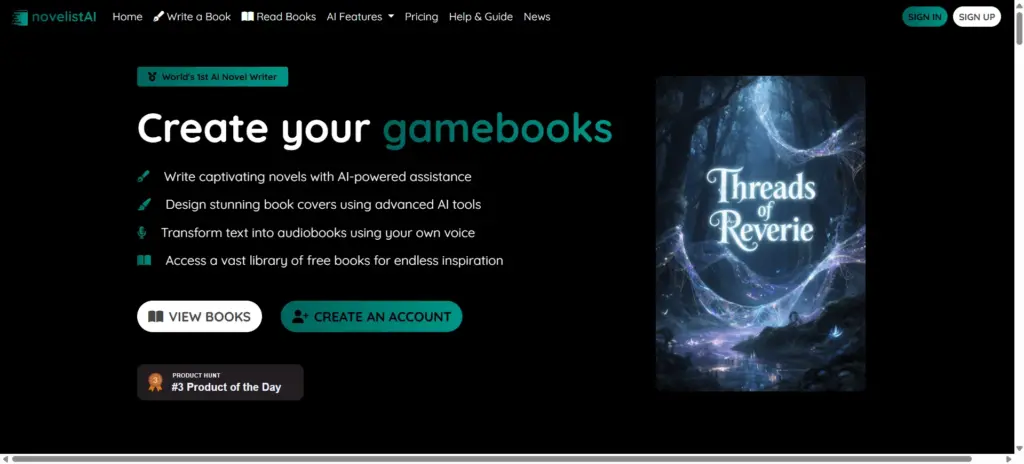 Novelist AI Book Writer