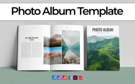 Photo Album Template Feature Image