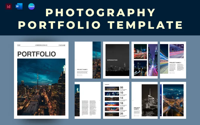 Photography Portfolio Template Feature Image
