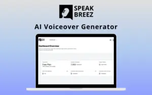 SpeakBreez AI Voiceover Generator Feature Image
