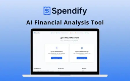 Spendify AI Financial Analysis Tool Feature Image