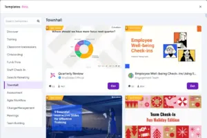 AhaSlides presentation templates