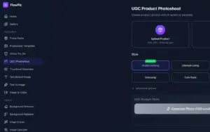 UGC Product Photoshoot