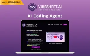 VibeSheet - AI Coding Agent | Lifetime Access