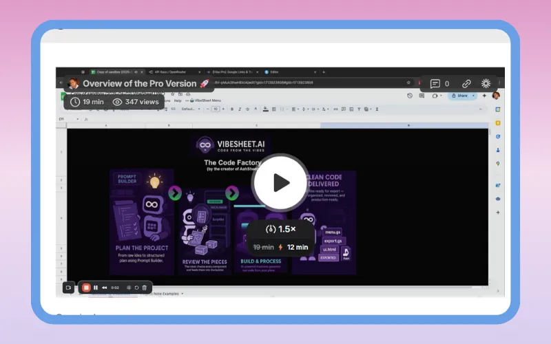 Video Tutorials Library Interface AI Coding Agent