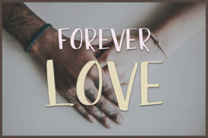 "Forever Young" writtenWild life Calligraphy Font