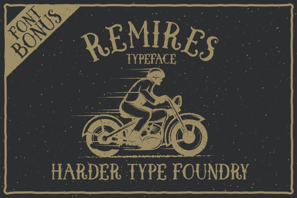 remires typeface preview