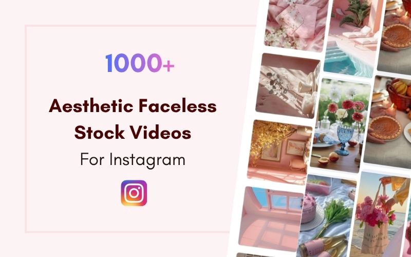 Aesthetic Faceless Stock Videos Bundle Feature Image
