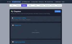 Chapters Screen