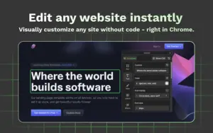 Effortless Visual Editing in TurboStyle web page editor extension
