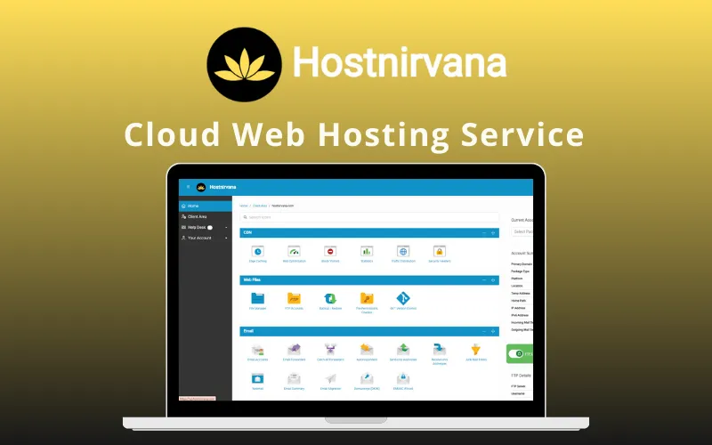 Hostnirvana Cloud Web Hosting Service Feature Image