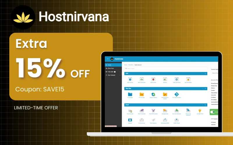 Hostnirvana Cloud Web Hosting Service Flash Sale Banner