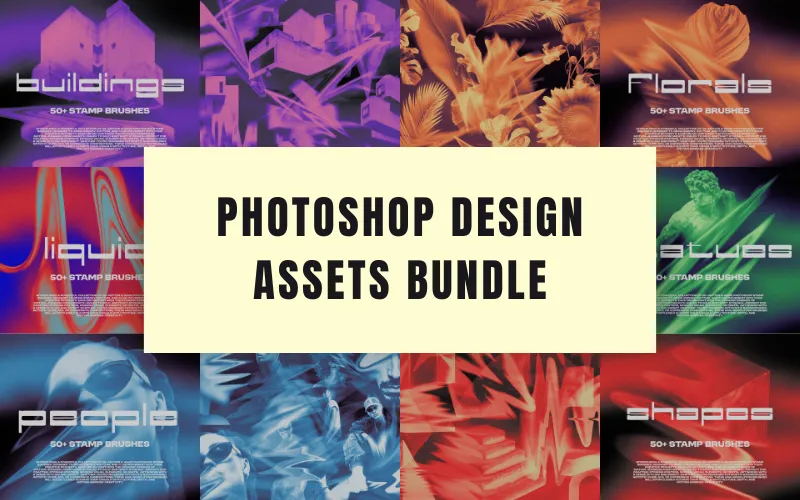 Photoshop Design Assets Bundle Feature Image