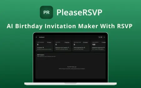 PleaseRSVP AI Birthday Invitation Maker with RSVP Feature Image