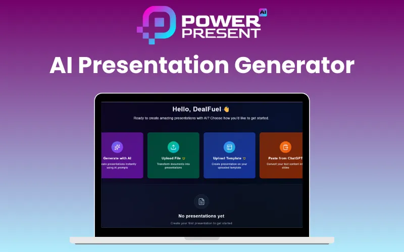 PowerPresent AI Presentation Generator Feature Image