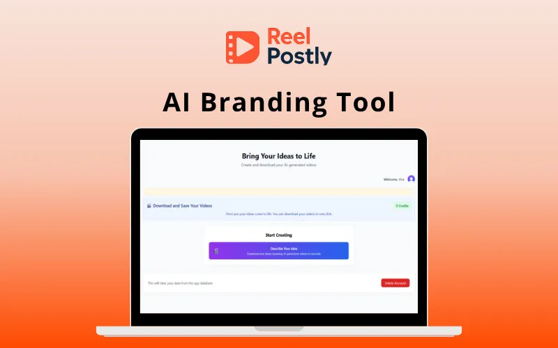 ReelPostly AI Branding tool Feature Image