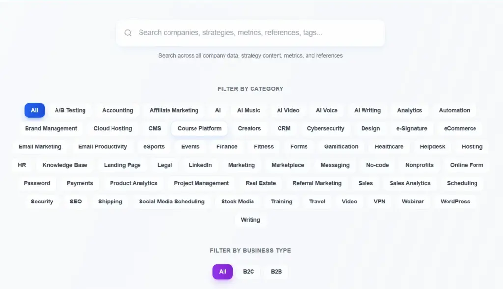 Search Using Filters