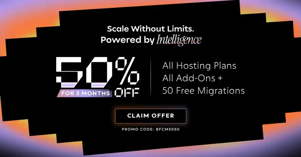 Cloudways Cyber monday sale banner