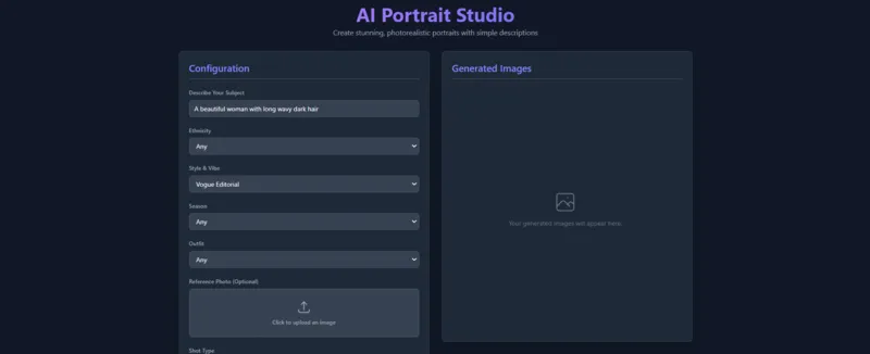 White Label AI Portrait Studio