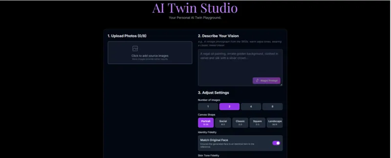 White Label AI Twin Studio