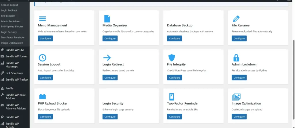Bundle WP Pro Plus Features
