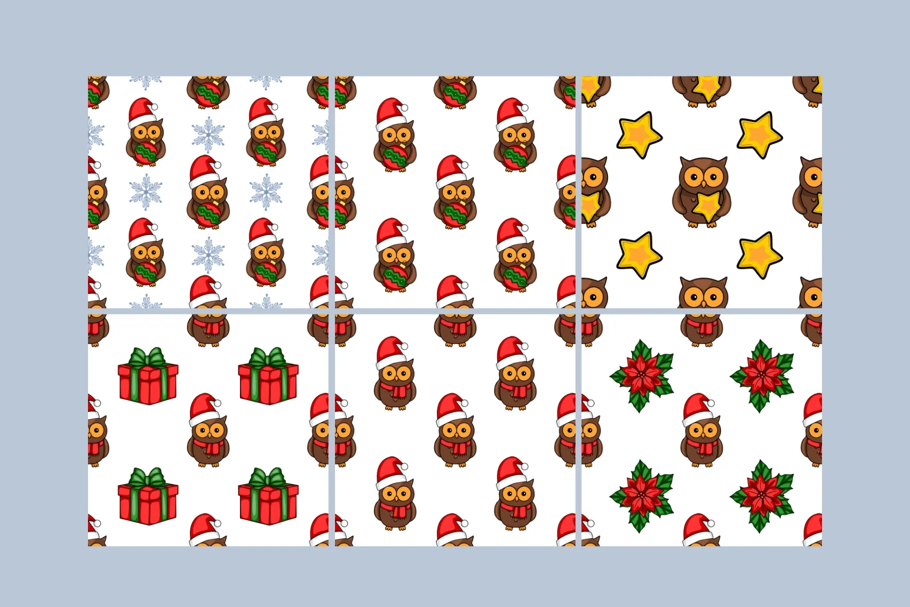 Christmas Owl Patterns
