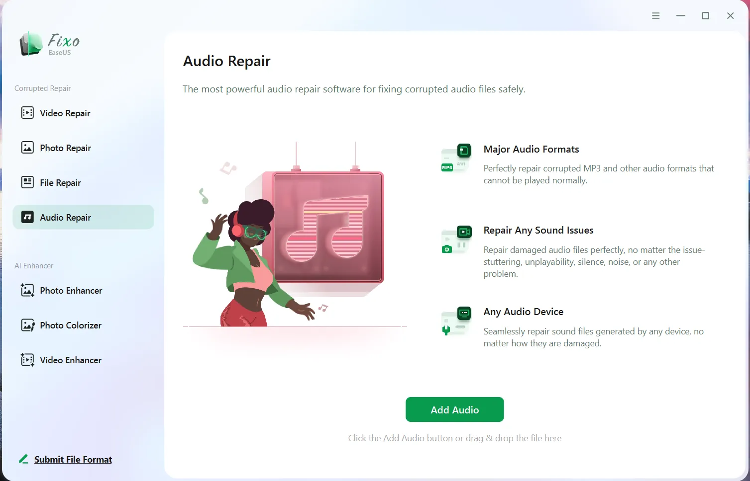 <b>Audio Repair</b>