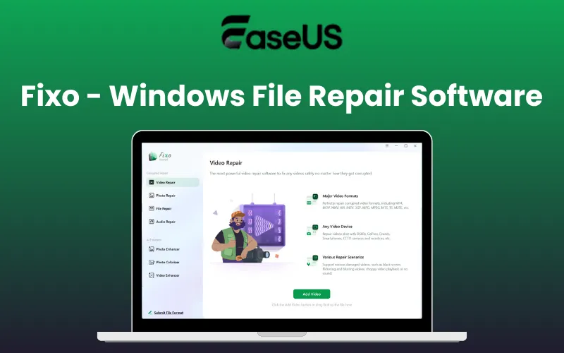 EaseUS Fixo Windows File Repair Software Feature Image