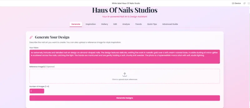 White Label Haus Of Nails Studio