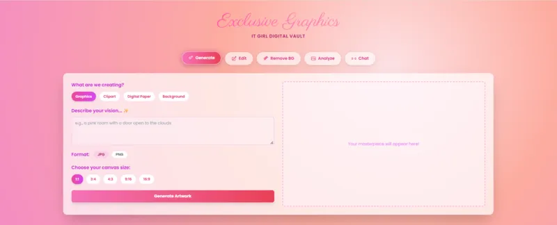 White Label IT Girl Digital Vault