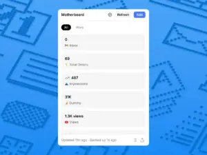 Motherboard Dashboard