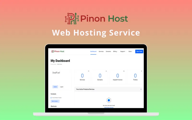 Pinon Host Web Hosting Service Feature Image